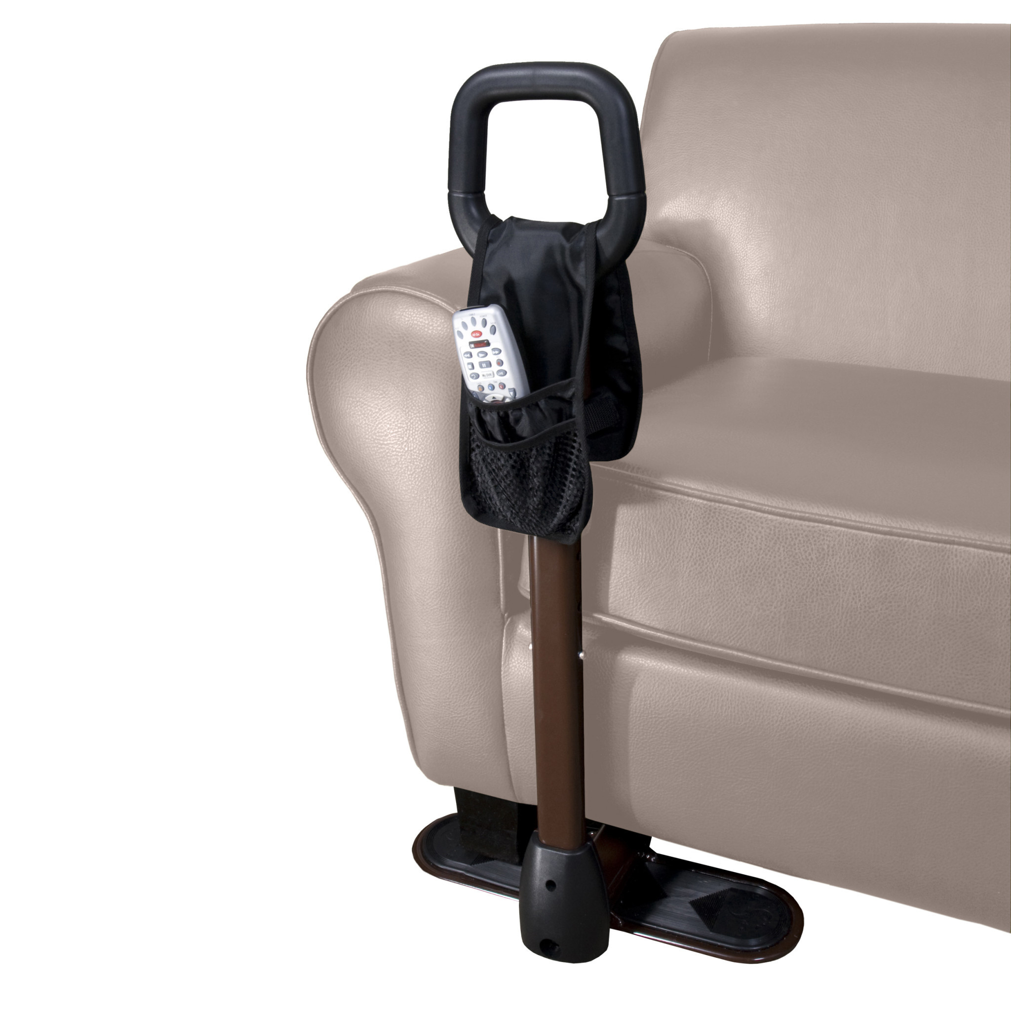 Couch Cane With Organizer Pouch - Lindsey Medical Supply